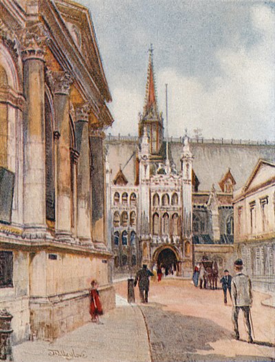 ギルドホール 作： John Fulleylove